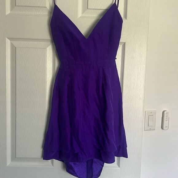 Purple Jennifer Hope Dress - Size 2 - Worn Once - Excellent Condition - Picture 2 of 6